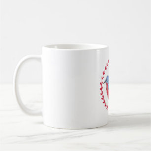 Logo der Blaukehl-Hüttensänger-Vogelart Vogelkunst Kaffeetasse
