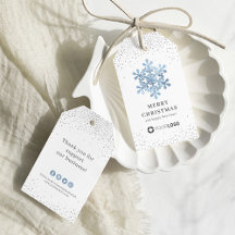 Logo der Blue Snowflakes Company Weihnachten