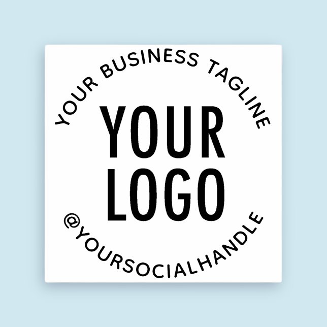 Logo der Business Company für kundenspezifische Br Gummistempel (MISOOK Round Logo Stamp)