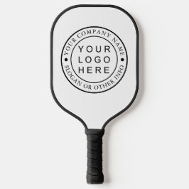 Logo der Circle Business Company Schwarz & Weiß Pickleball Schläger