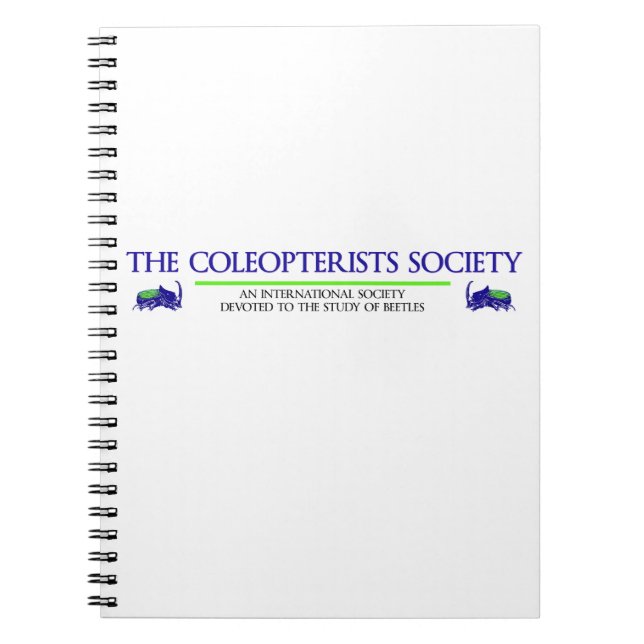 Logo der Coleopterists Society I Notizblock (Vorderseite)