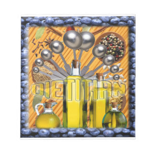 LOGO DER DIETITISCHEN LEBENSMITTELKOLLEGE NOTIZBLOCK