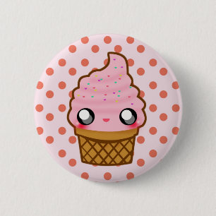 Logo der Eiscreme-KawaiiGoods.Com Button