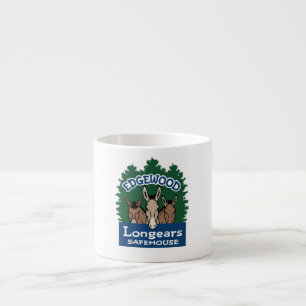 Logo der Espresso-Tassen-w/ELS in Grünem/im Blau Espressotasse