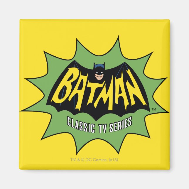 Logo der Fernsehserie Batman Classic Magnet (Vorne)