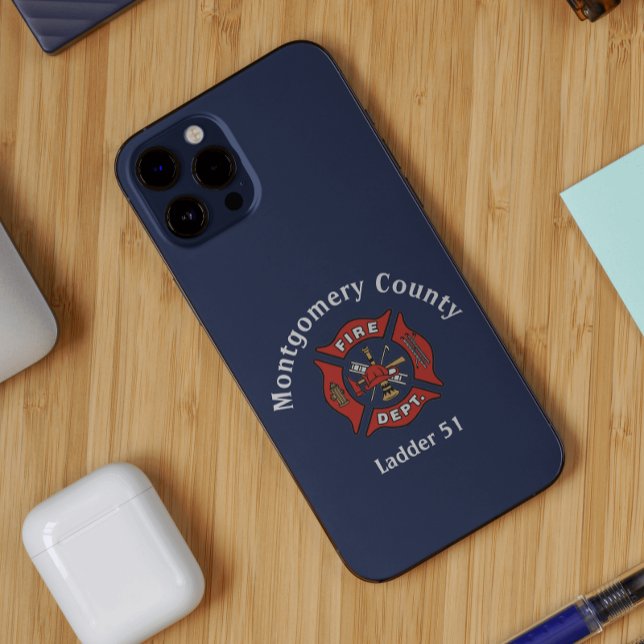Logo der Feuerabteilung Case-Mate iPhone Hülle (A customizable phone case for firefighters, and a great gift idea!)