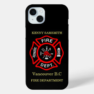 Logo der Feuerabteilung Schwarz-Rot-Abzeichen11 Case-Mate iPhone Hülle
