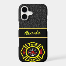 Logo der Feuerwehr Schwarz-Gelb-Abzeichen