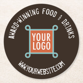 Logo der Firma Pulpboard Custom Bar Untersetzer Bu