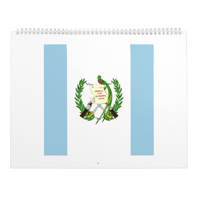 Logo der Flagge von Guatemala Kalender (Titelbild)