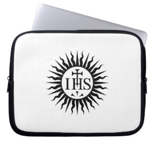 Logo der Gesellschaft Jesu (Jesuiten) Laptopschutzhülle