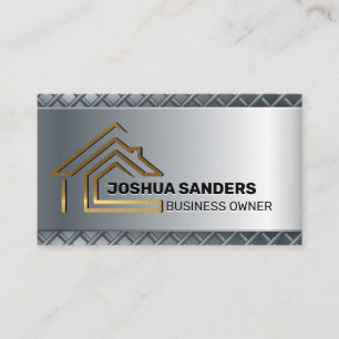 Logo der Gold House Line   Real Anwesen Visitenkarte