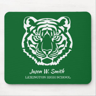 Logo der Green Tigers Schulmaskottchen Mousepad
