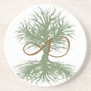 Logo der Herkunft Getränkeuntersetzer