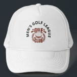 Logo der Men Club Golf League personalisieren Truckerkappe<br><div class="desc">Herren Club Golf League Logo Personalisierten Hut. Alle Design-Fragen,  senden Sie einfach eine Notiz durch Chat oder eine E-Mail an charmdesignstudio@rcn.com und wir freuen uns,  Ihnen zu helfen.</div>