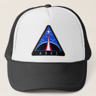 Logo der NASAs Ares Rocket Truckerkappe