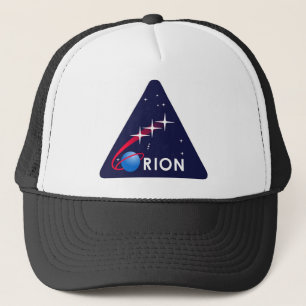 Logo der NASAs Orion Truckerkappe
