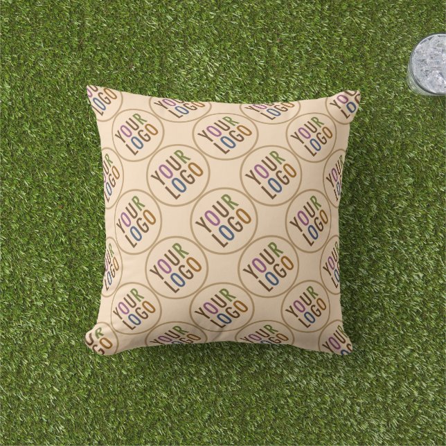 Logo der Outdoor Throw Pillow Business Company Kissen Für Draußen (Golfball-Marker)