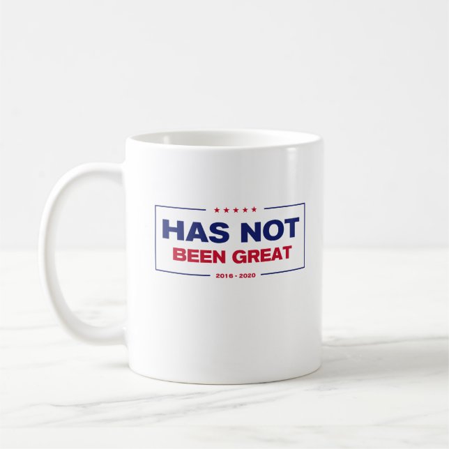 Logo der Parody-Präsidentschaftskampagne 2016-2020 Kaffeetasse (Links)