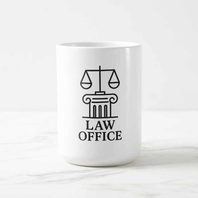 Logo der Rechtsanwaltskammer Kaffeetasse (Mittel)