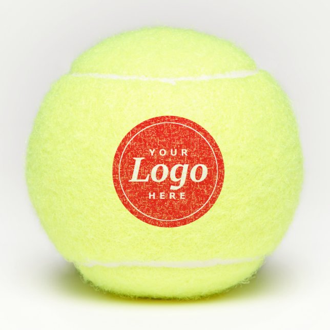 Logo der Round Company Tennisbälle (Vorderseite)