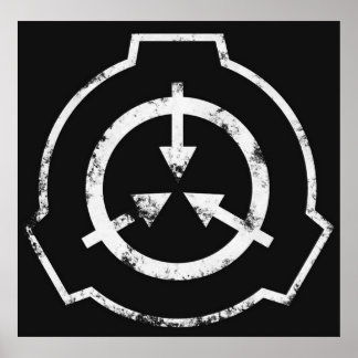 Logo der SCP Foundation Poster