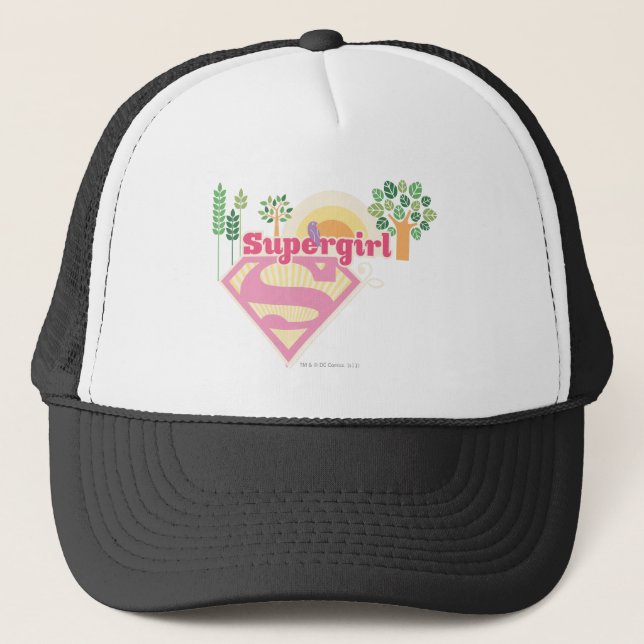 Logo der Supergirl Nature Truckerkappe (Vorderseite)