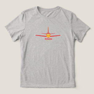 Logo der Uni Park Maryland MD Airplane Tri-Blend Shirt