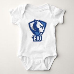 Logo der University Panthers von Eastern Illinois Baby Strampler