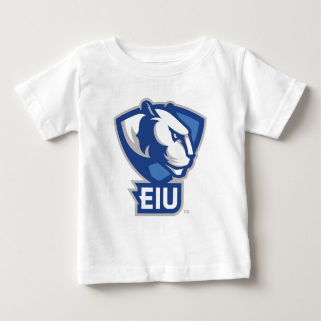 Logo der University Panthers von Eastern Illinois Baby T-shirt (Vorderseite)