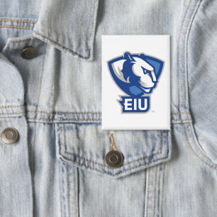 Logo der University Panthers von Eastern Illinois Button
