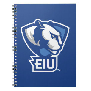 Logo der University Panthers von Eastern Illinois Notizblock