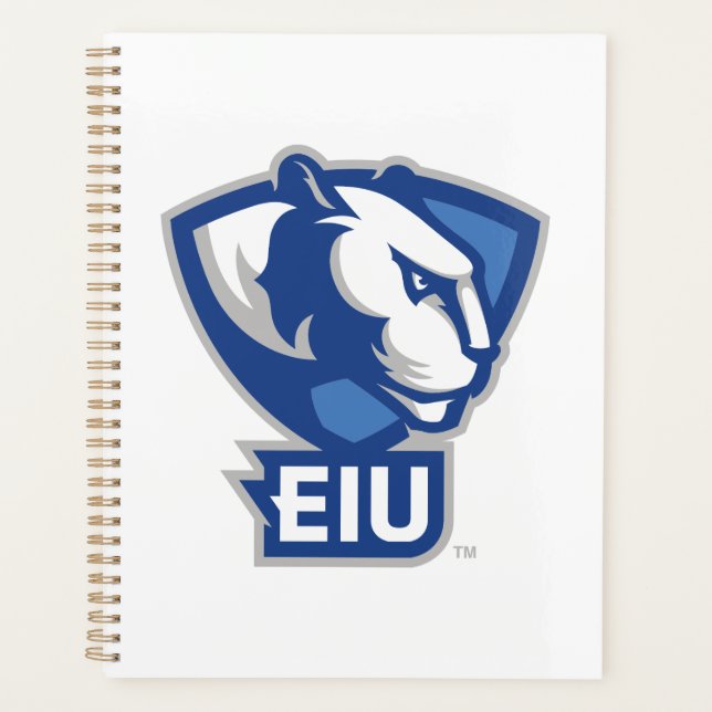 Logo der University Panthers von Eastern Illinois Planer (Vorderseite)