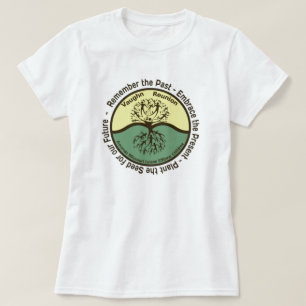 Logo der Vaughn Familien-Wiedervereinigungs-Frau T-Shirt