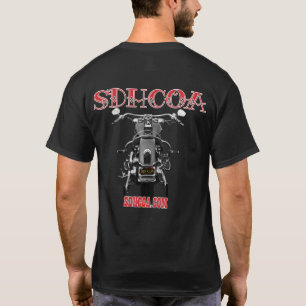 Logo der Versions-1,5 jetzt auf Schwarzem T-Shirt