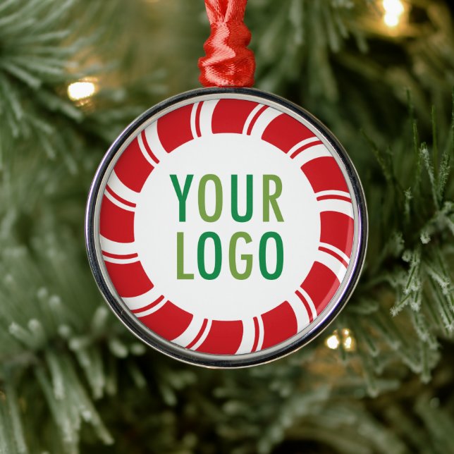 Logo der Weihnachtsfeiertage-Gesellschaft Silbernes Ornament (Baum)