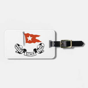 Logo der White Star Line Gepäckanhänger