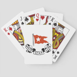 Logo der White Star Line Spielkarten