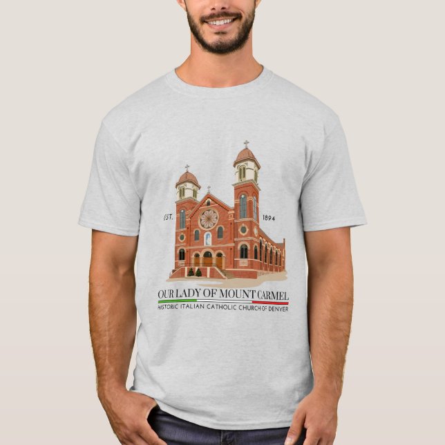 Logo des CLOSM T-Shirt Ash hommes (Devant)