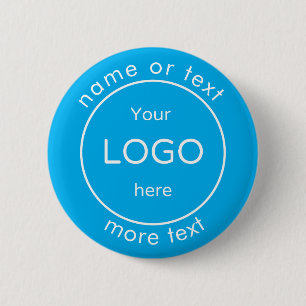 Logo des Firmenshops blau hinzufügen Button