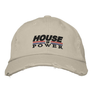 Logo des Hauses für Power Bestickte Baseballkappe