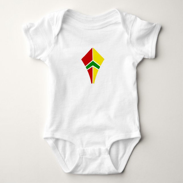 Logo des Hubschrauber-U/min Baby Strampler (Vorderseite)