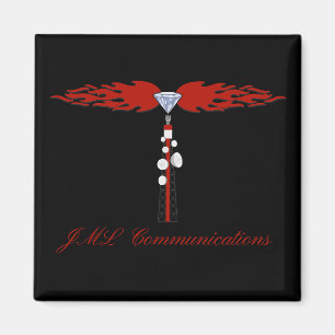 Logo des JML-Kommunikationsturms Magnet