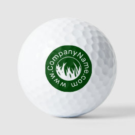 Logo des Lawn Care Service Danke! Förderung Golfball