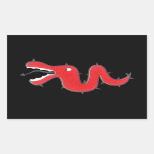 Logo des Luftwaffe WW2 Rechteckiger Aufkleber