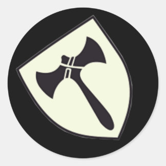 Logo des Luftwaffe WW2 Runder Aufkleber