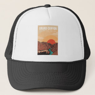 Logo des Nationalparks Grand Canyon Truckerkappe