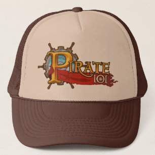Logo des Piraten-101 Truckerkappe