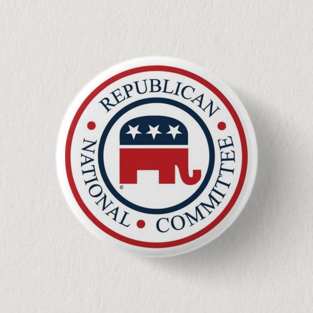 Logo des republikanischen Nationalausschusses Button (Vorderseite)