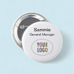 Logo des Round Button Employee Name Tag Button Com<br><div class="desc">Personalisieren Sie einfach unsere Rundnamendatentaste mit Ihrem Firmenlogo, Mitarbeiternamen, beruflichem Jobtitel oder anderen benutzerdefinierten Texten. Erhältlich als Rundtaste oder als Quadrat-Taste. Der runde Knopf ist in 6 Größen erhältlich: 1, 25 Zoll, 2, 25 Zoll, 3 Zoll, 4 Zoll und 6 Zoll. Keine Mindestbestellmenge und keine Einrichtungsgebühr. Hergestellt in den USA....</div>